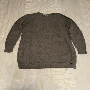 Madewell Gray Crew Neck Sweater